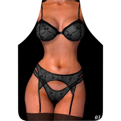 Avental Divertido Despedida De Solteira Ch De Cozinha Ch De Lingerie Lingeri Preta
