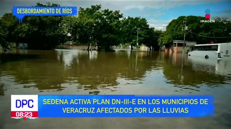 Por Lluvias Activan Plan Dn Iii E En Municipios De Veracruz Imagen