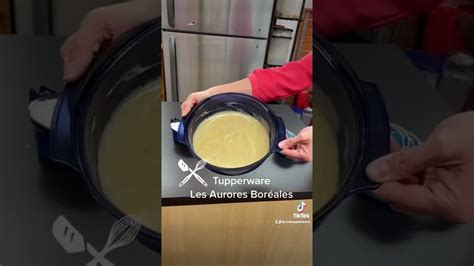 Sucre à la crème micro ondes dans le Tupperondes de Tupperware YouTube