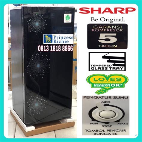 Jual Kulkas Sharp Pintu Sj X Mg Shopee Indonesia