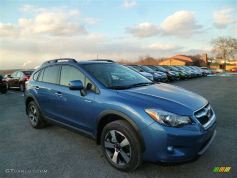 2014 Quartz Blue Pearl Subaru Xv Crosstrek Hybrid 91005947 Car Color Galleries