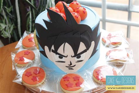 Tarta De Goku Dragon Ball Cake Designs