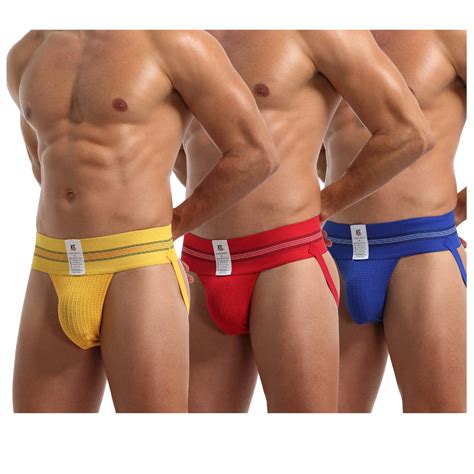 KAREN SPACE Men S Sexy Jockstrap Underwear Athletic Supporter Bikini