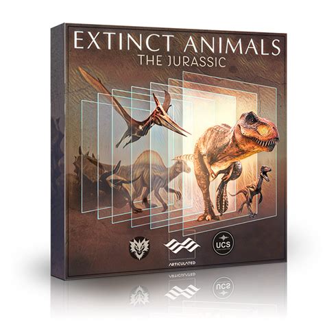 Extinct Animals - The Jurassic | Articulated Sound Effects Libraries