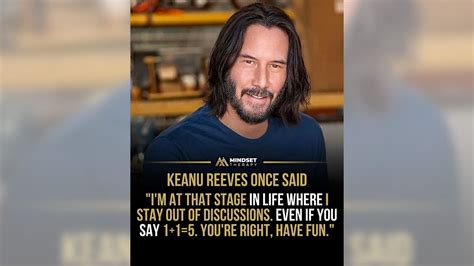 Keanu Reeves Said Im At That Stage In Life Where I Stay Out Of