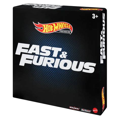 Hot Wheels Fast Furious Bundle 5 cars ฮอตวล รถฟาสตแอนดฟวเรยสแพก 5 คน รน HKF07