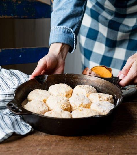 Grandmas Sweet Potato Biscuits The Seasoned Mom Recipe Sweet Potato Biscuits Buttermilk