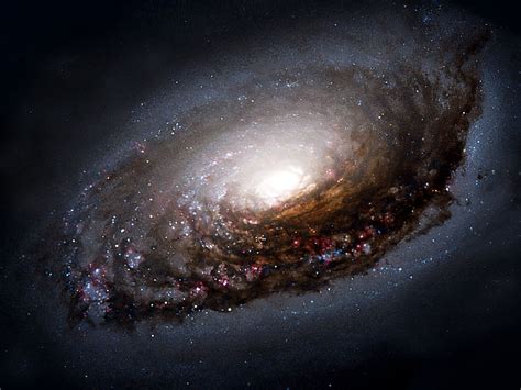 Picture Of The Day Dust Around The Black Eye Galaxy International