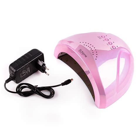 ᐈ Лампа для маникюра Sun One Mirror Pink Led+Uv, 48 W ️ Купить в Киеве ...