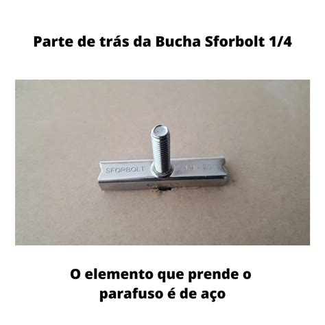 Bucha Para Gesso Sforbolt Parafuso De Unidades