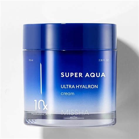 Missha Super Aqua Ultra Hyalron Cream Dr Kinamasis Kremas Mrwoo Lt