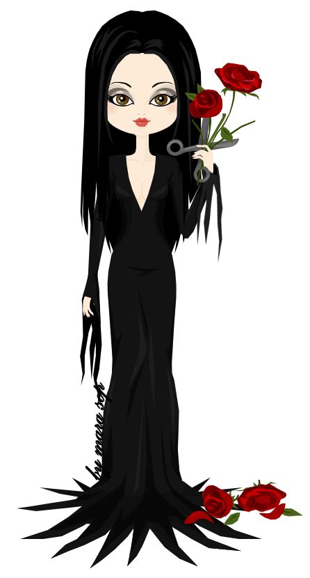 Morticia Addams By Marasop On Deviantart Morticia Addams Addams