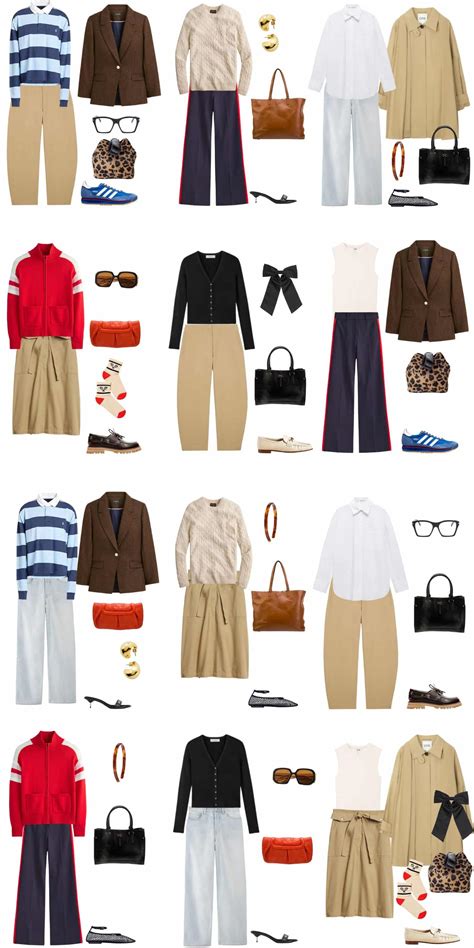 A 12 Piece Preppy Spring Capsule Wardrobe Livelovesara