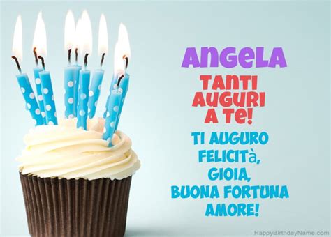 Buon Compleanno Angela Immagini