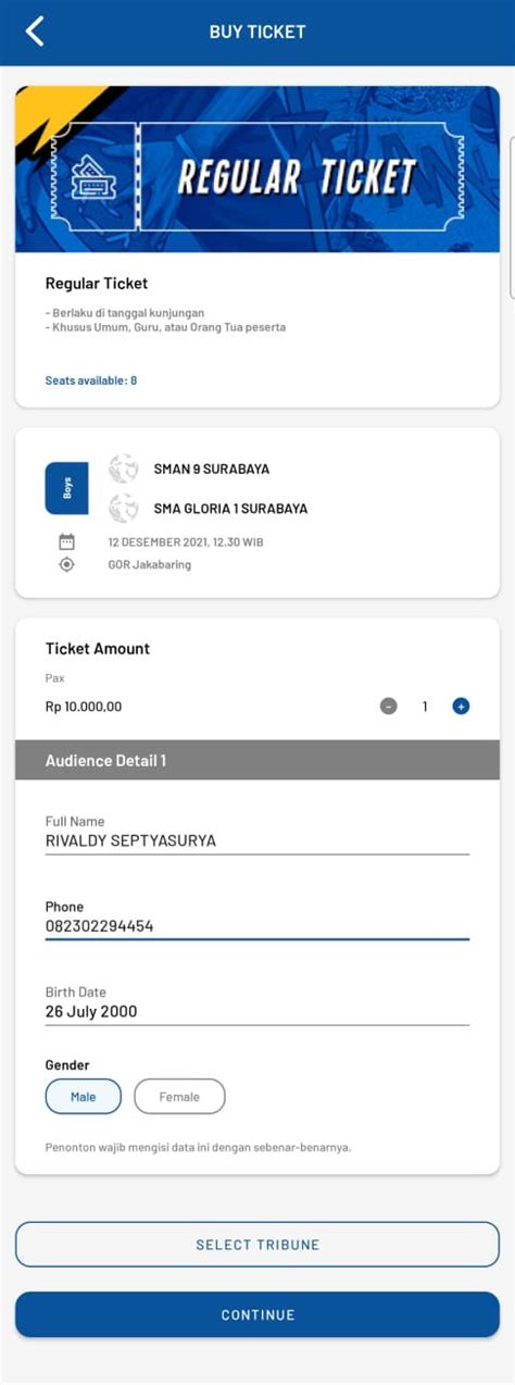 Cara Beli Tiket Online Honda DBL With Kopi Good Day 2024 East Java West