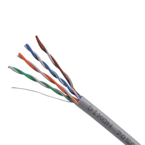 Cable UTP Cat. 5e 4Px24 AWG CM - 305m - Gris - kroton