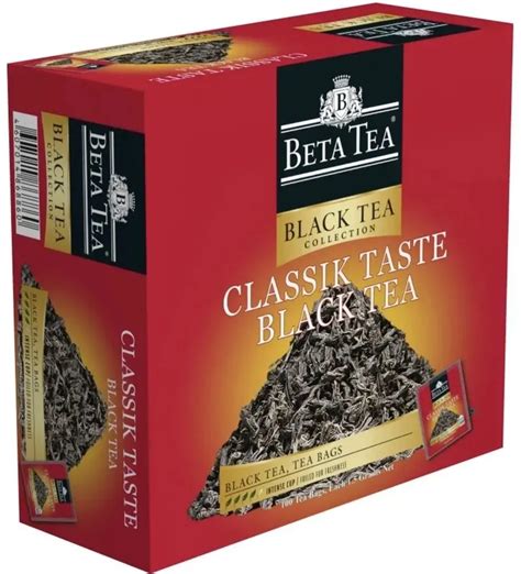 Чай черный Beta tea 100x1,5г Классический вкус купить в магазине Доброцен