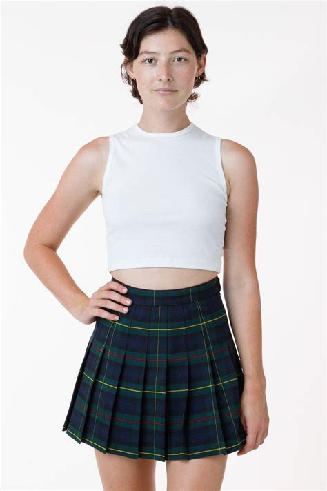 Rgb300p Plaid Tennis Skirt Los Angeles Apparel