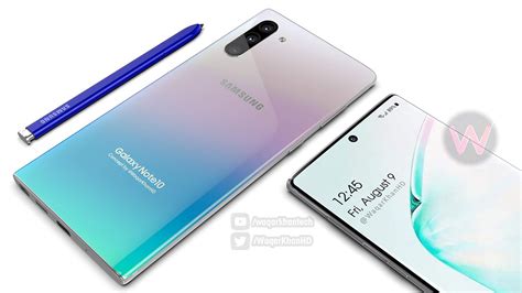 Samsung Galaxy Note 10 Renders Finalized in Bold New Colors - Concept ...