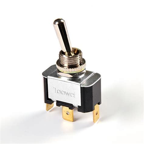 Waterproof IP67 250VAC ON OFF ON Mini Metal Toggle Switch Products From