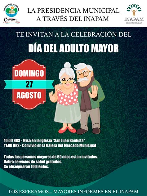 Presidencia Invita A Celebraci N Por El D A Del Adulto Mayor Noticias