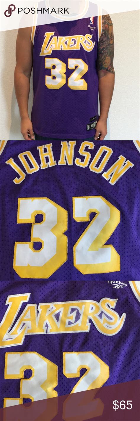 Los Angeles Lakers Magic Johnson jersey | Magic johnson, Vintage reebok ...