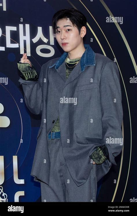 Seoul, South Korea. 19th Jan, 2023. South Korean Rapper ZICO, arrived red carpet during the 32nd ...