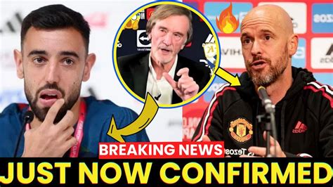 EMERGENCY MAN UTD MAKES SHOCK DECISION ON BRUNO FERNANDES TRANSFER