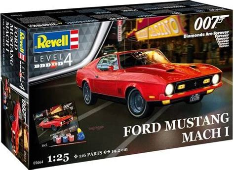 Revell James Bond Ford Mustang I Diamonds Are Forever James Bond