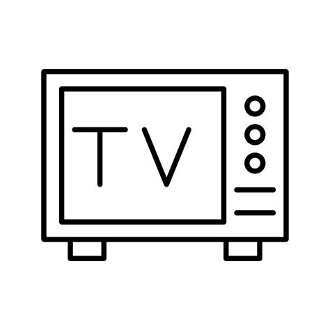 Tv Vector Icon 14717684 Vector Art at Vecteezy