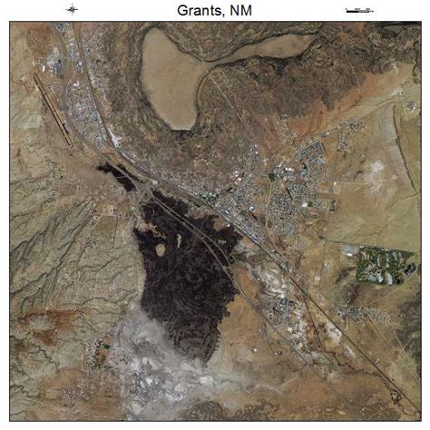 Aerial Photography Map of Grants, NM New Mexico