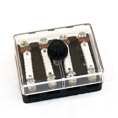 4 Way Ceramic Fuse Box