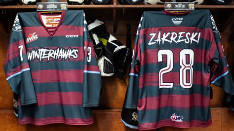 Winterhawks Unveil Specialty Jerseys For Friday The 13th Portland