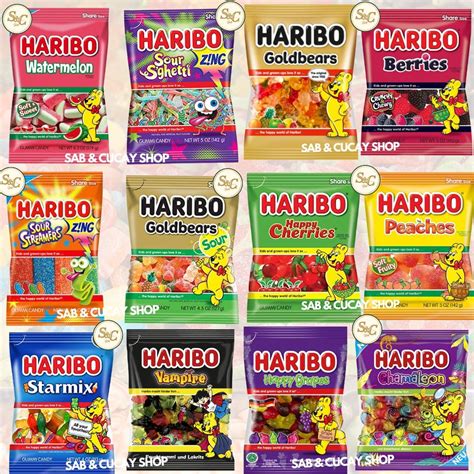 Haribo Gummy Candy Limited Edition Flavors Shopee Philippines