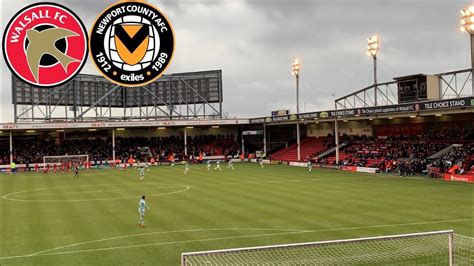 Walsall Vs Newport County Vlog Points Dropped As We Make It