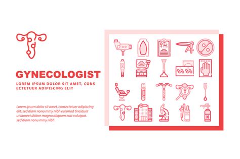 Gynecologist Treatment Landing Header Vector By Sevector Thehungryjpeg