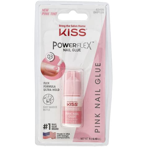 Kiss Powerflex Pink Nail Glue Shop Nail Sets At H E B