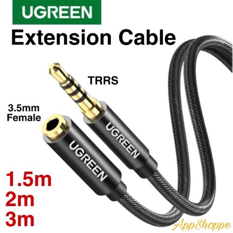 Jual Ugreen Extension Cable Trrs Jack Mm Headphone Aux Audio Hi Fi