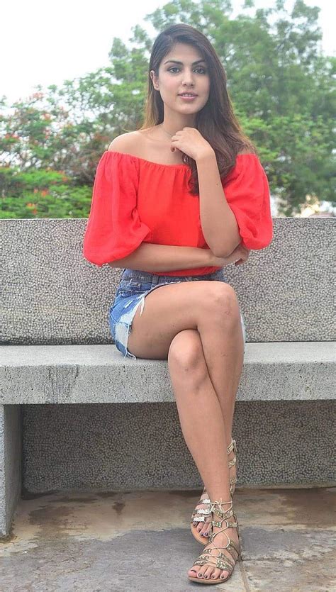 Rhea Chakraborty S Super Hot Legs In Hot Pants R CrossedThighs