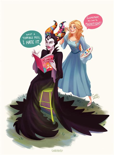 Maleficent And Aurora Fan Art