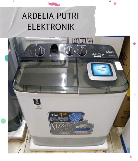 Mesin Cuci Aqua Japan Terbaru Tabung Kapasitas Kg Qw Xt Khusus