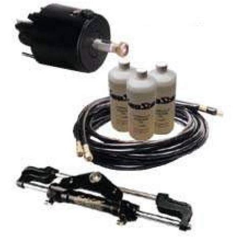 Seastar Front Mount Steering Kit Seastar Teleflex Hydraulic Pump And