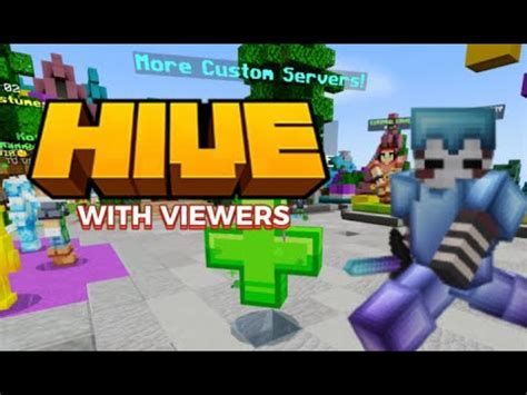 Minecraft Hive Live Sumo Partys Customs V S Youtube