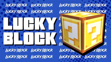 Lucky Blocks By Honeyfrost Minecraft Marketplace Map Minecraft