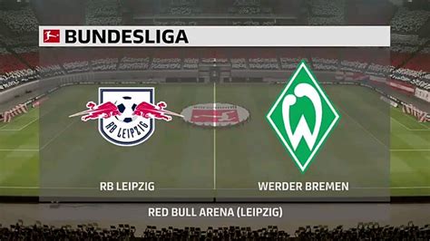 ⚽️ Rb Leipzig Vs Werder Bremen ⚽️ Bundesliga 15022020 Fifa 20 Youtube