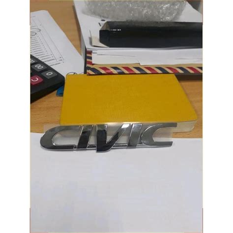 Jual Emblem Honda Civic Ferio Genio Estilo Emblem Mobil Shopee