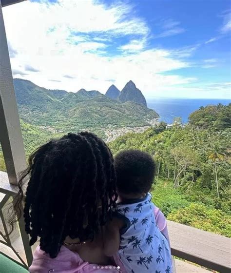 Halle Bailey Shows Off Real Bikini Body As She Enjoys Tropical Holiday After Giving Birth To Son