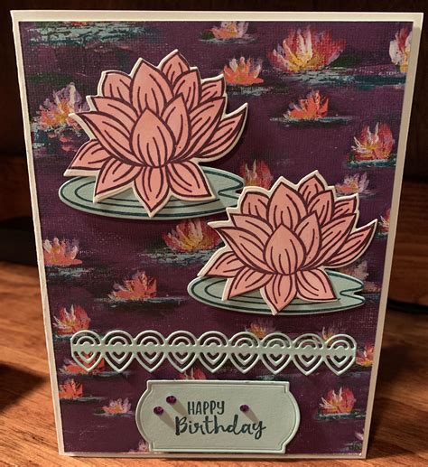 Stampin Up Lovely Lily Pad Lily Pads Cardmaking Stampin Up