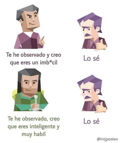 Pin De Selemoon En INTJ Tipos De Personalidad Memes Divertidos