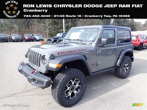 2020 Sting Gray Jeep Wrangler Rubicon 4x4 136790350 Photo 1